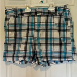 St. John's Bay Plaid Casual Shorts